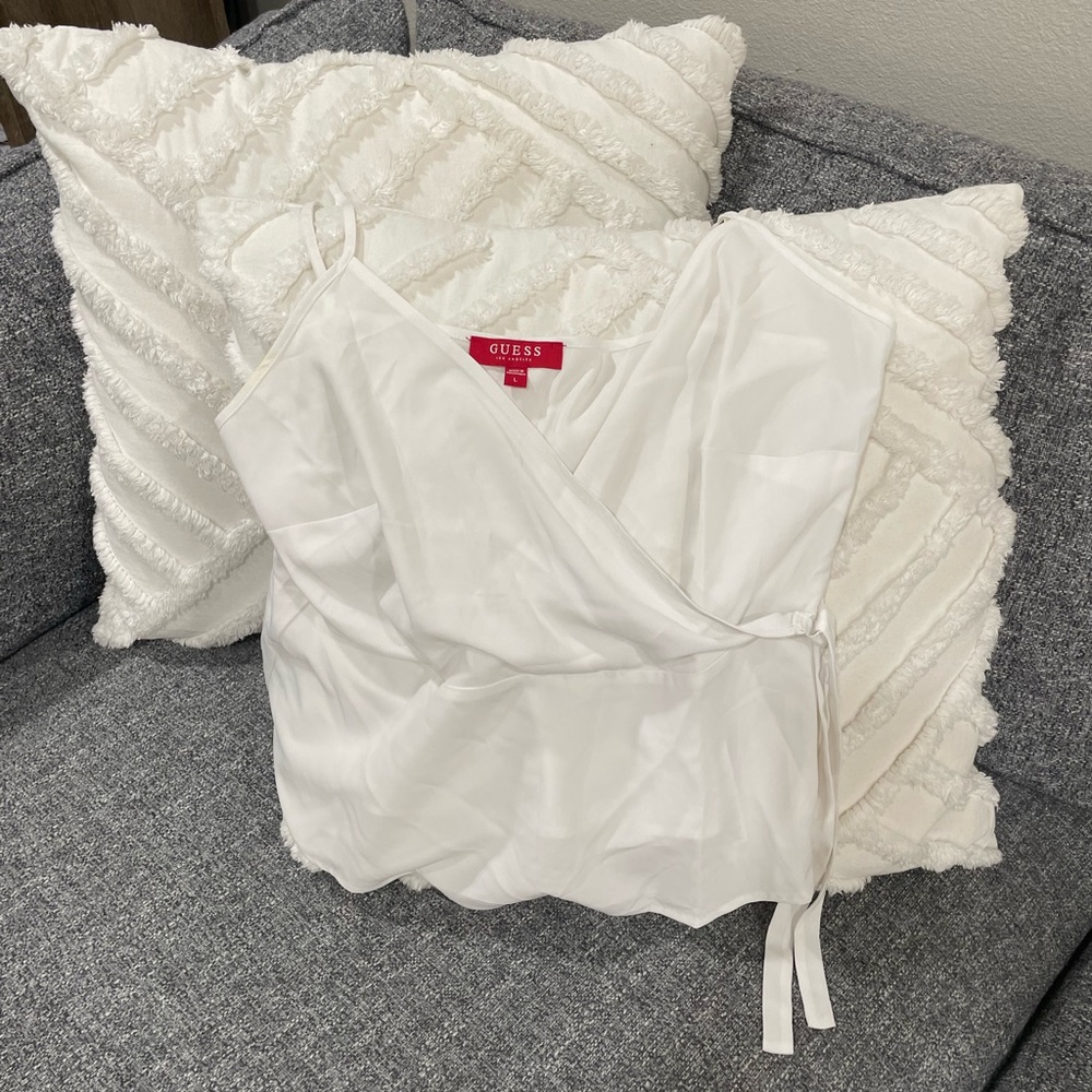 Guess peplum top